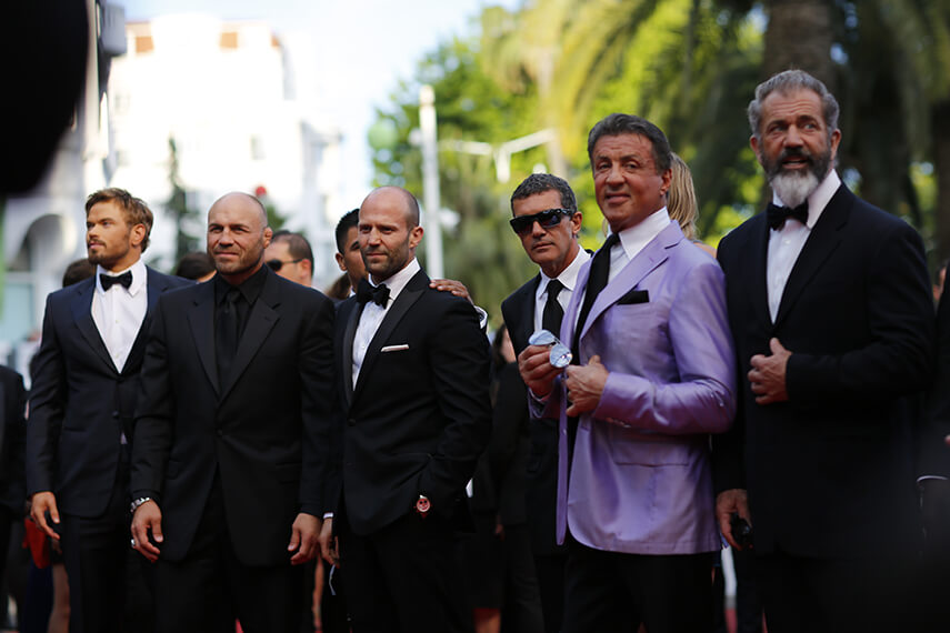 Équipe du film "The Expendables 3"