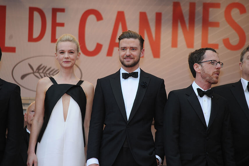Carey Mulligan, Justin Timberlake et Ethan Coen