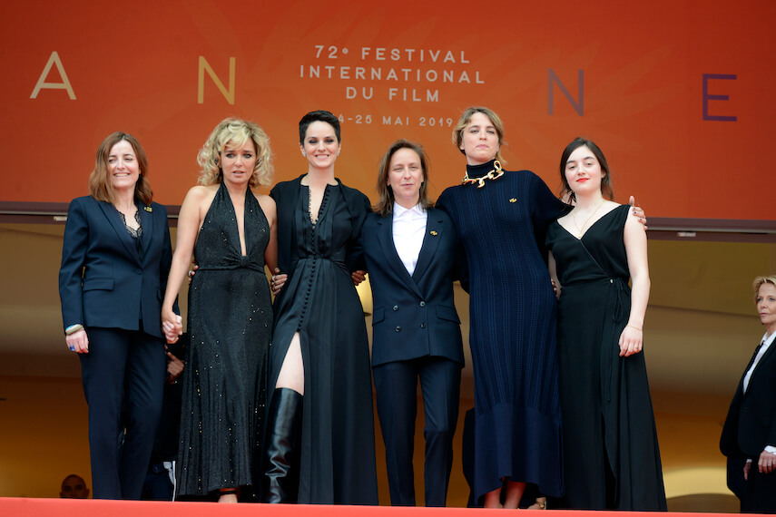 Équipe du film "Portrait d'une jeune fille en feu" de Céline Sciamma