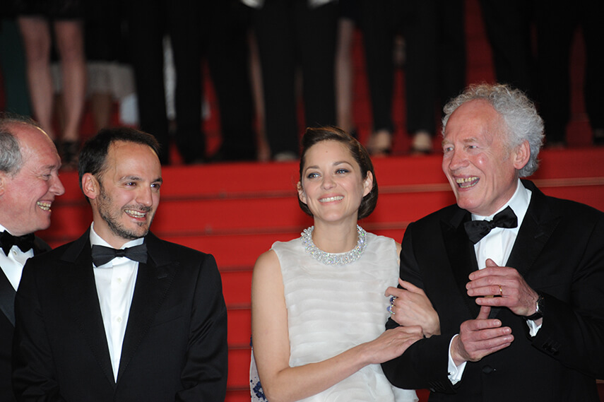 Marion Cotillard pour le film "Deux jours, une nuit"