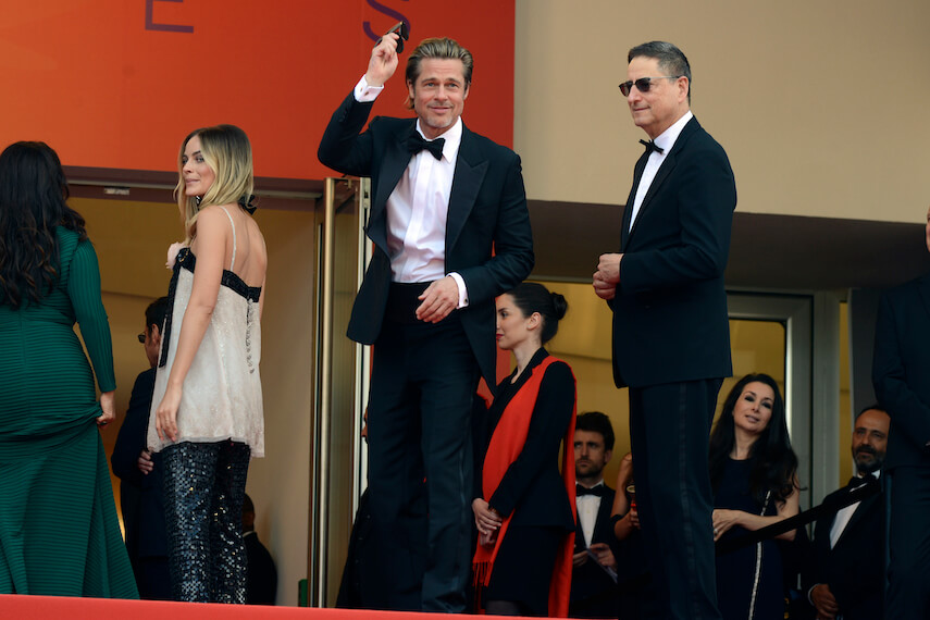 Le salut de Brad Pitt