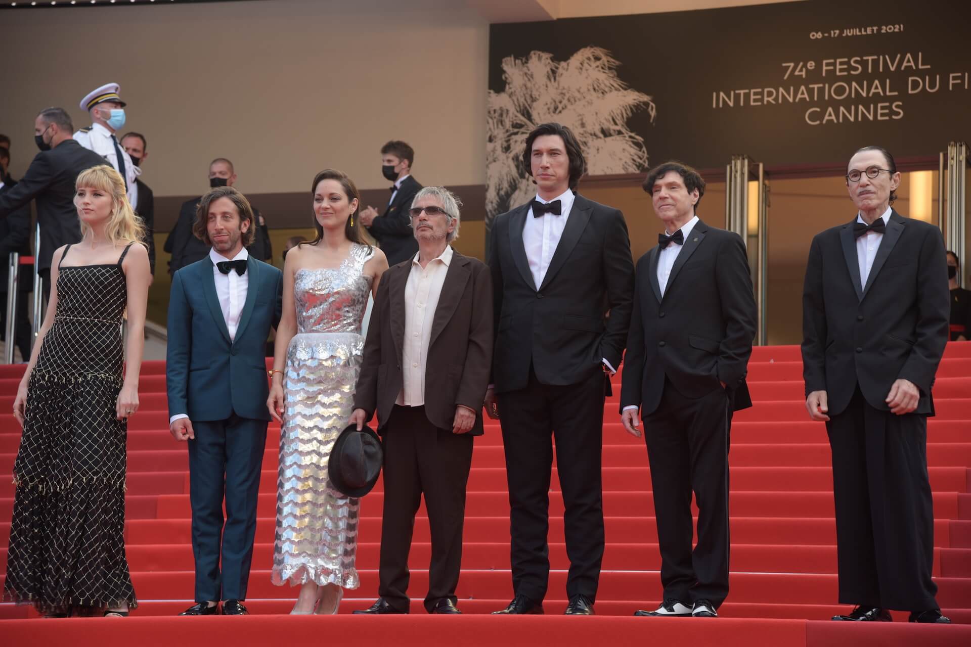 L'équipe du film "Annette"