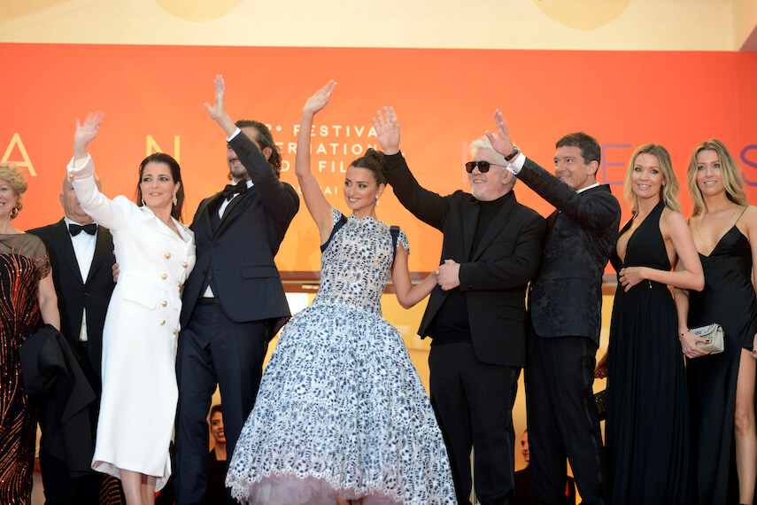Équipe du film "Dolor y Gloria" de Pedro Almodovar