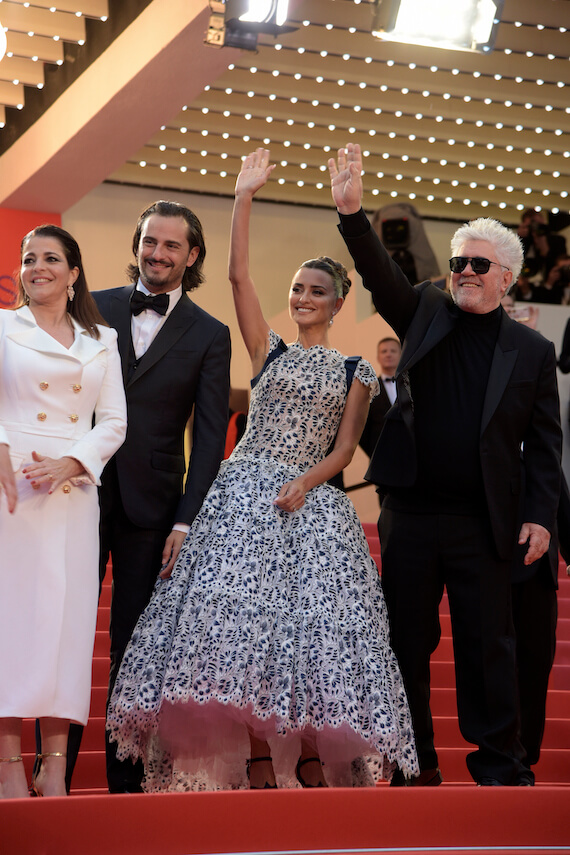 Penélope Cruz et Pedro Almodovar