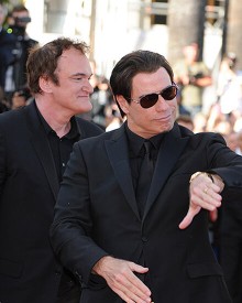 Quentin Tarantino et John Travolta