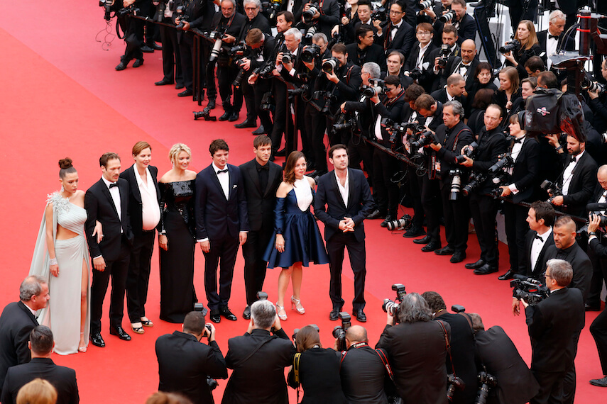 L'équipe du film "Sybil" de Justine Trier