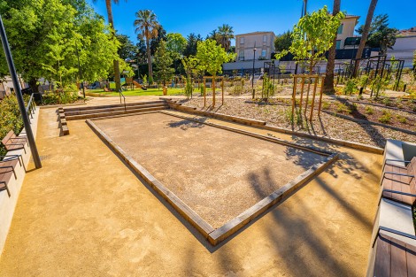 Terrain de pétanque